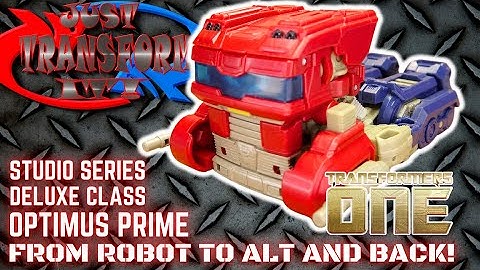 JUST TRANSFORM IT!: Studio Series Deluxe Optimus Prime (Transformers One)