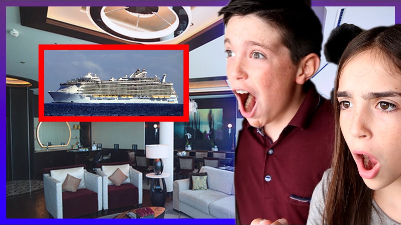 LUXURY SUITE TOUR ON A BOAT!!