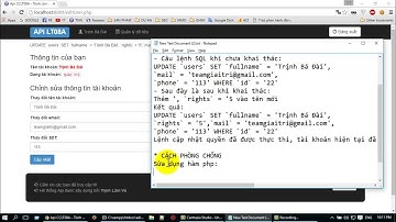 Kỹ thuật khai thác lỗi hổng SQL Injection và cách phòng chống