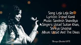 Leja Leja Re | Shreya Ghoshal, Ustad Sultan Khan | Lyrics AVS Resimi