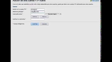 Tutorial: crear una nueva cuenta de FTP en Plesk 12 y 17