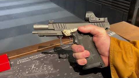 The Staccato P/XL/XC Grip Control - Standard slide release