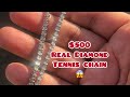 Mjmikedajeweler Diamond Tennis Chain ($500?🤷‍♂️)