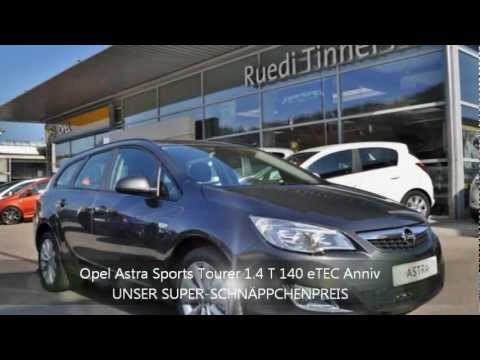 Opel Zafira Tourer 1 4 Turbo Ecoflex Enjoy S Ruedi Tinner Ag Vorfuhrfahrzeug Youtube