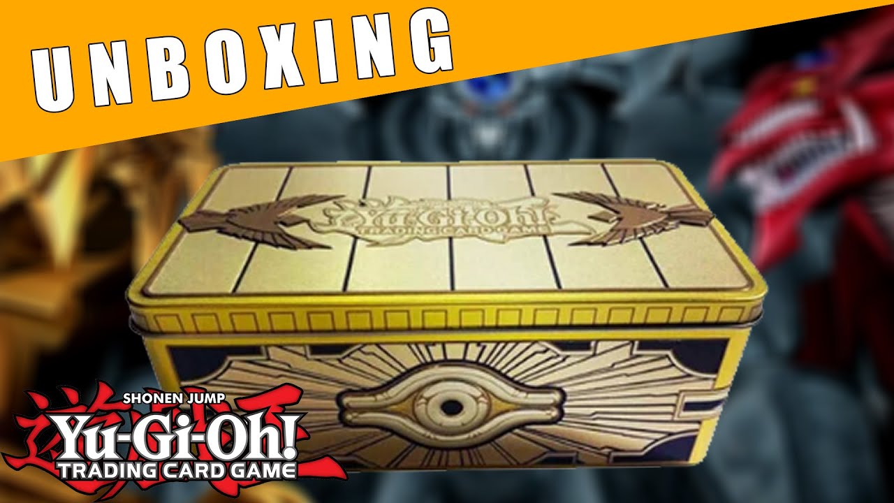 ABRI UM SARCOFAGO DOURADO!!! (UNBOXING)