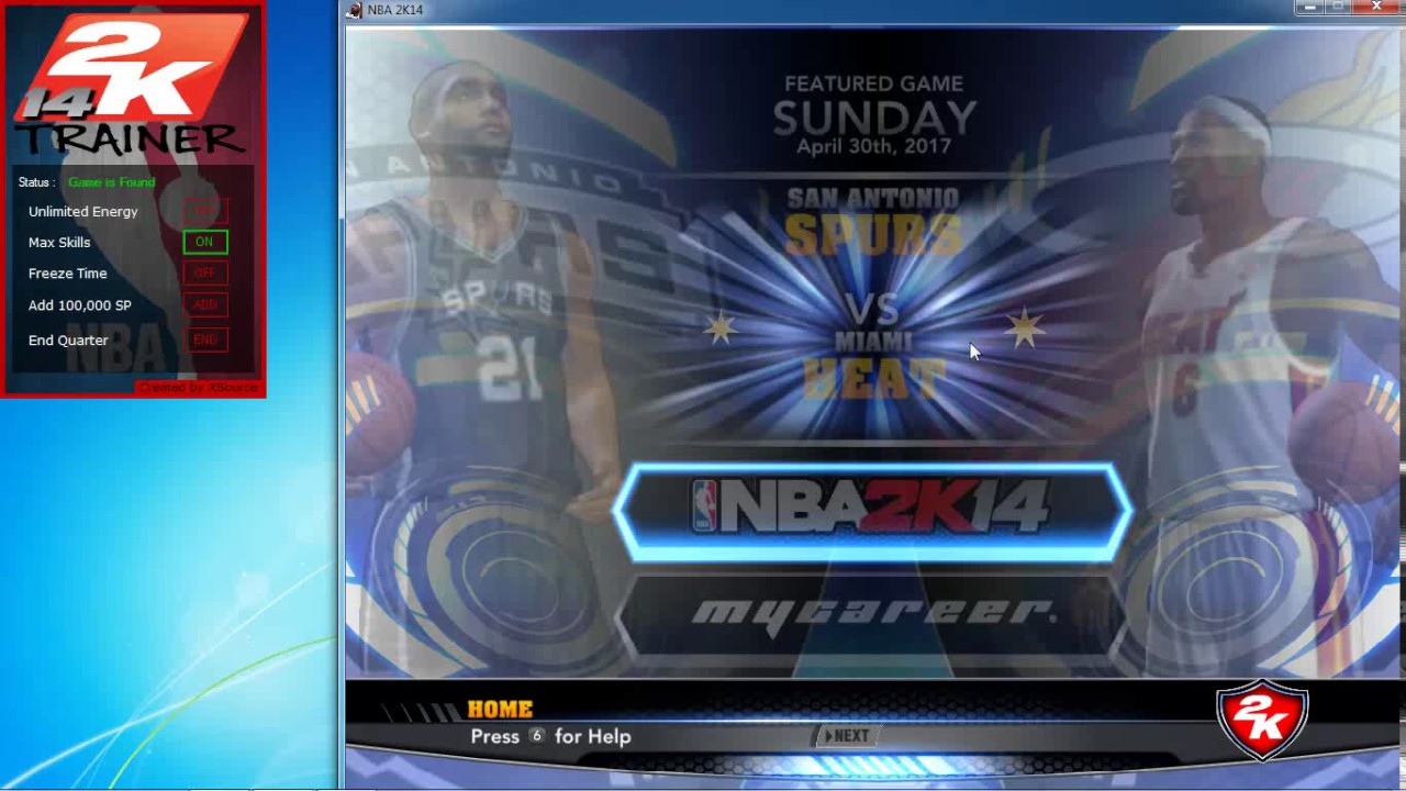 Player nba trainer my 2k14 Free Cheat