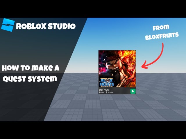 How to make Blox Fruit in Roblox Studio