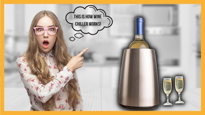 Vinglacé Wine Bottle Cooler & Wine Glass, 6 Colors on Food52