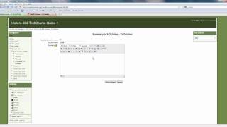 How to format section titles in moodle