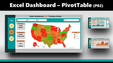 How to Create Dashboard using Pivot Table in Excel  (P-02 Final)