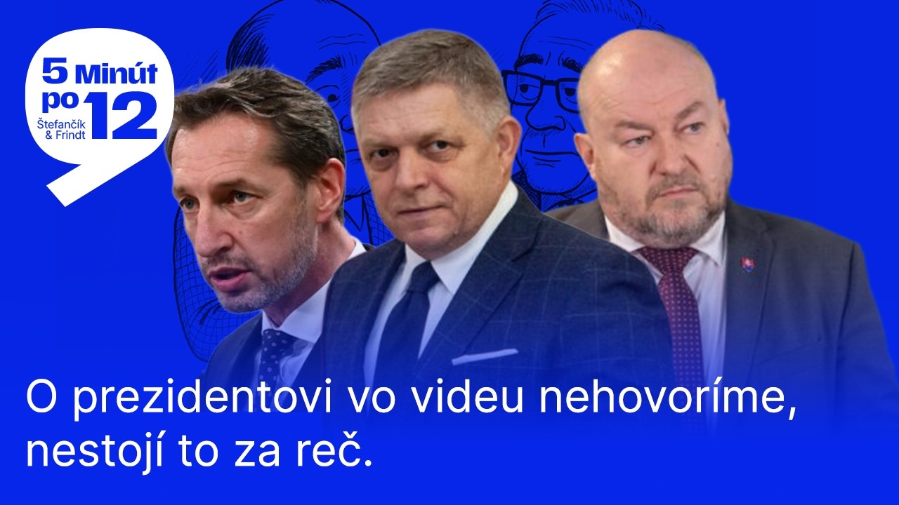 5 MINÚT PO 12: Fico sa znovu vyhráža, opozícia spí - nevyužila tému