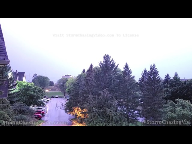 Time-lapse of the Thunderstorm Passed Over the Twin Cities - 8/22/2021