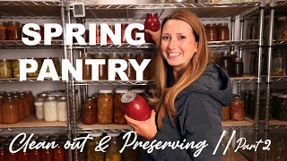 Spring Pantry Cleaning (Part 2) \\ Canning Cranberry Applesauce, Black Beans, Batch Baking