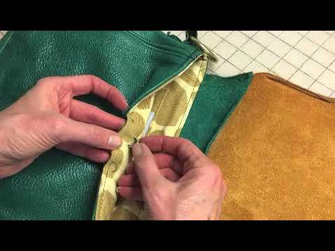 How to install a magnetic snap for a purse sewing pattern – Sew Simple Bags