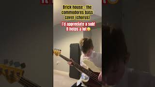 The Commodores- Brick House Bass Cover By Kid Chorus