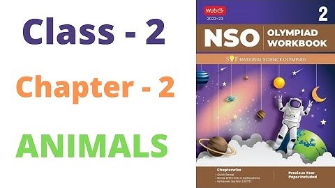 NSO ~ National Science Olympiad | Class - 2 | C - 2 | Animals  | By - Sudhir Sir
