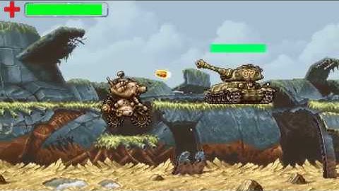 Student project Metal Slug Tanks v0.3 Unity Engine