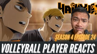Volleyball Player Watches Haikyuu Season 4 Episode 1! 