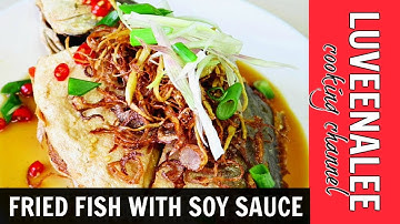 Fried Fish With Soy Sauce | Fried fish with soya sauce| Fried fish chinese recipe,