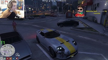 XQC talking to NPC Pepega Clap | GTA 5 RP NoPixel 3.0