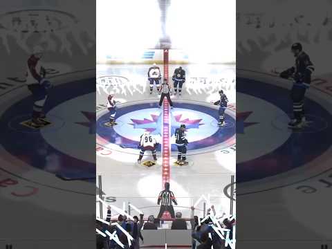 Game 2 Avalanche vs Jets Apr 2324 Sim shorts avalanche jets nhl nhl24 nhlplayoffs simulator