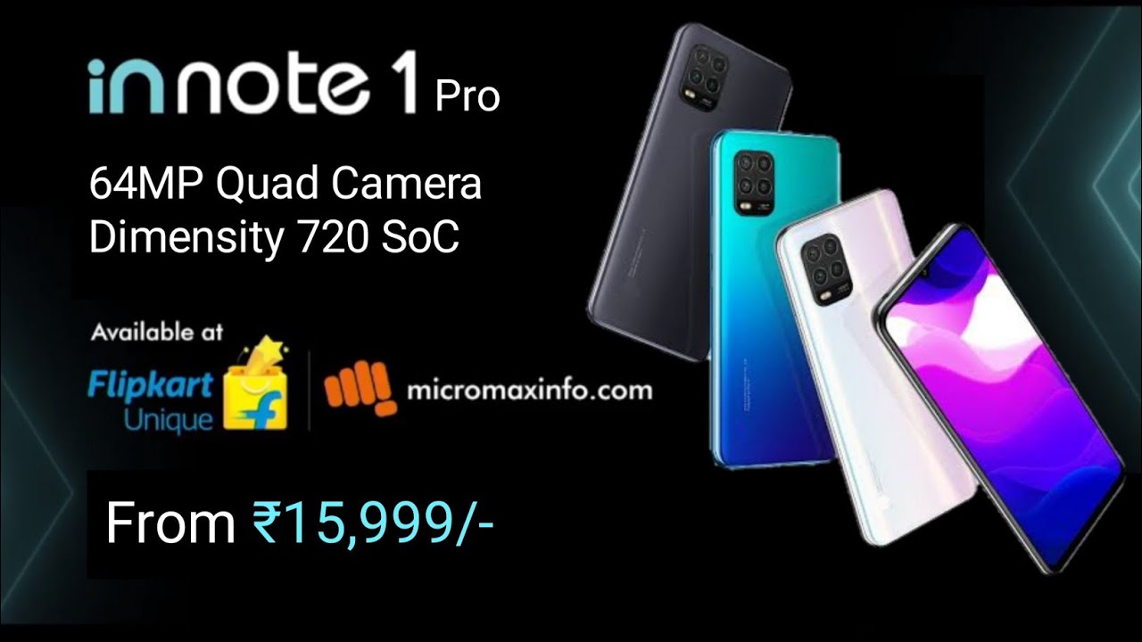 MICROMAX IN NOTE 1 PRO - PRICE, SPECIFICATIONS & LAUNCH DATE!