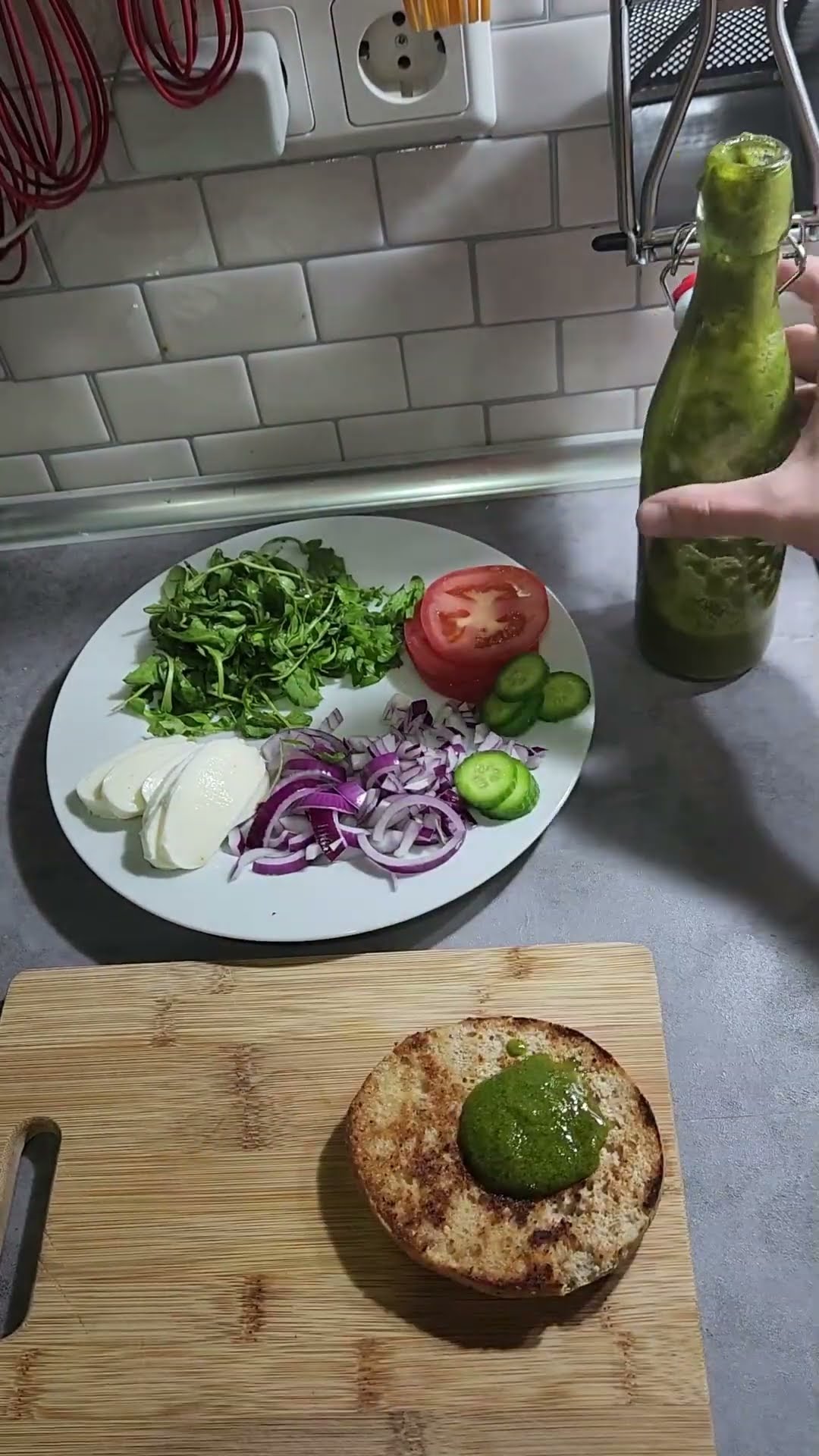 super leckerer Hähnchenburger :)#burger #chicken #chickenbreast # ...