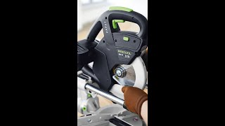 Experience unmatched precision, portability, and power with the Festool KAPEX KSC 60 cordless mitre