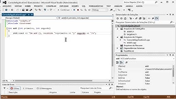 Curso de C++ - Aula 05 - Funções de retorno