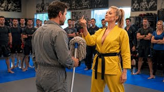 One Punch, Prove It!” Female Black Belt Mocked a Single Dad—Ending Shocked Everyone