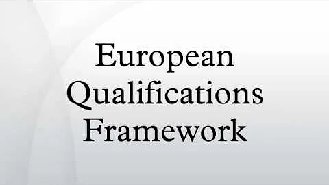 European Qualifications Framework
