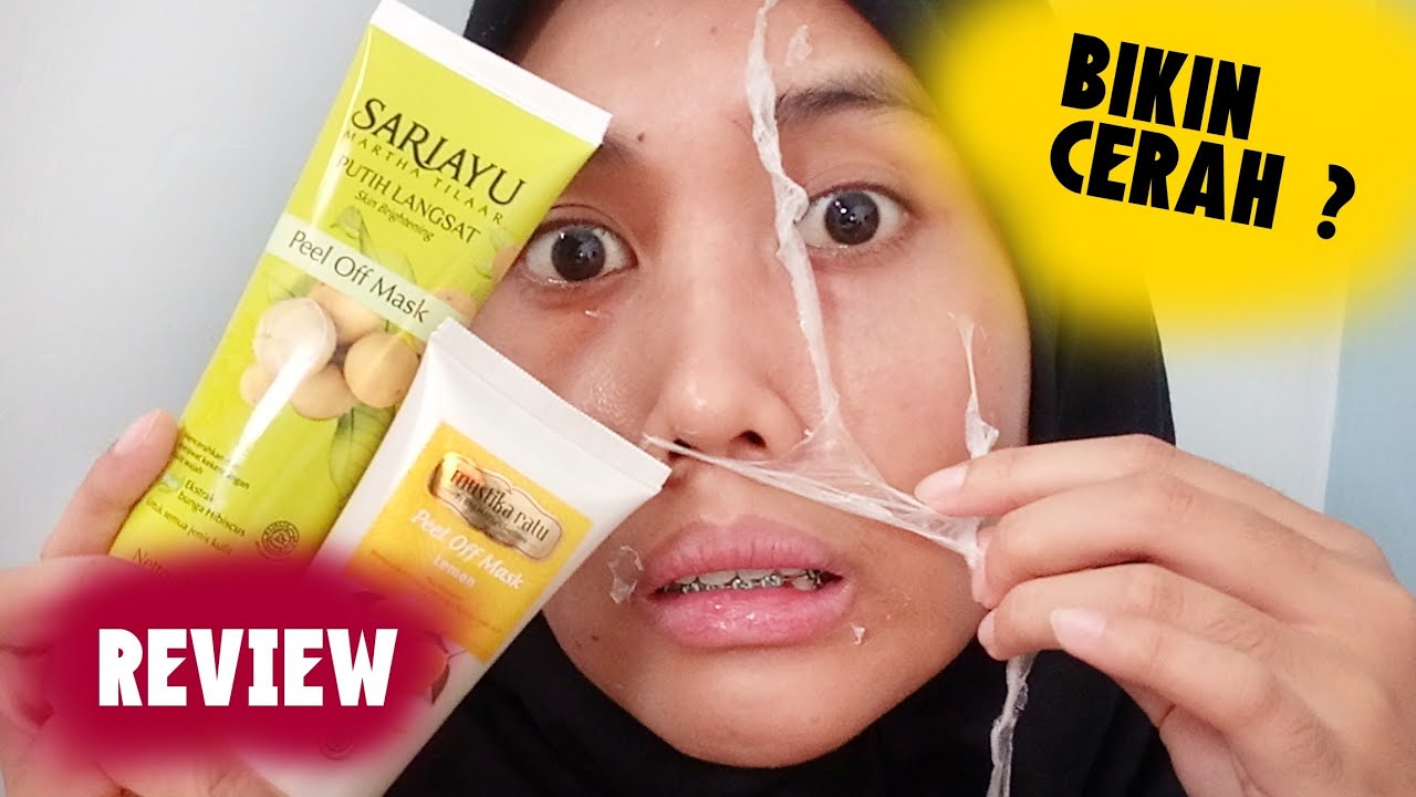 Review Peel Off Mask Sariayu Putih Langsat Ideannisa