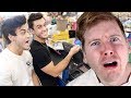 We Swapped Credit Cards For A Day - Dolan Twins Reaction