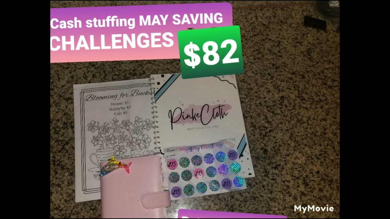 May Cash EnvelopeStuffing 82 Saving challengesRelleno de Sobres Retos