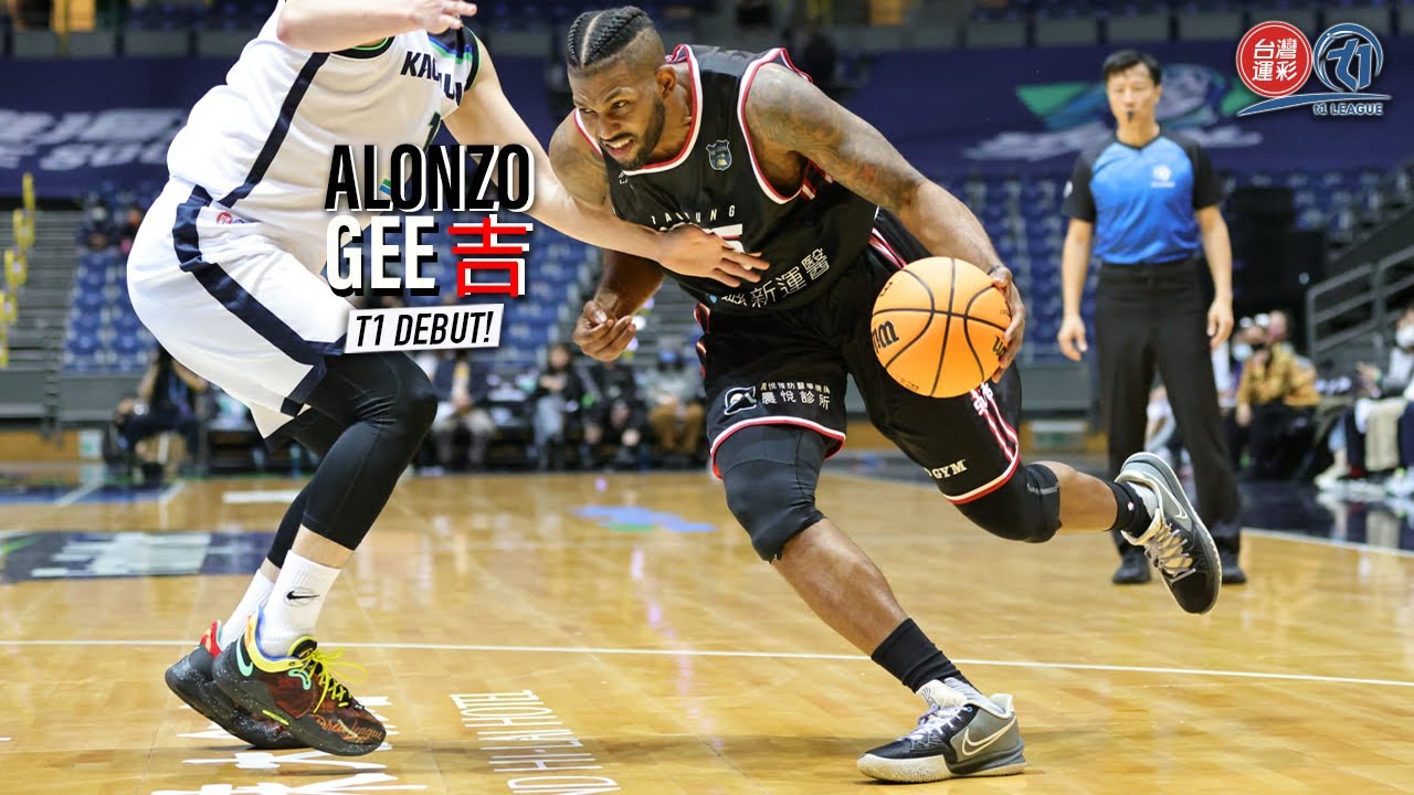 Alonzo Gee (吉) T1 League Debut! 12 Pts Full Highlights @ 高雄全家海神 (19.12.21) [1080p]