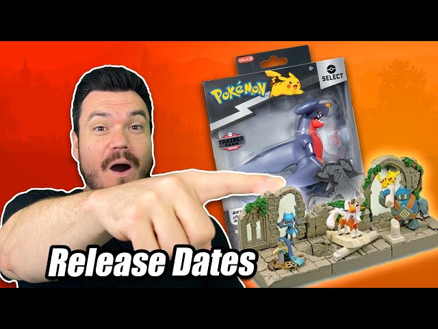 Pokemon News! Jazwares Release Date and More New Figures! class=