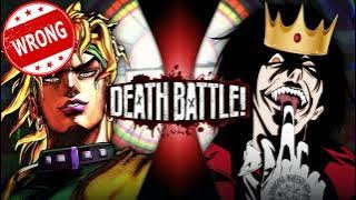 DIO vs Alucard DEATH BATTLE! Debunked!