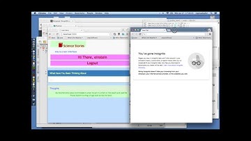 scienceStories app: coded in angularjs and nodejs