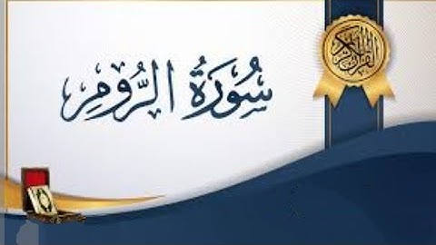 سورة الروم/ القارئ حسين عبد العزيز