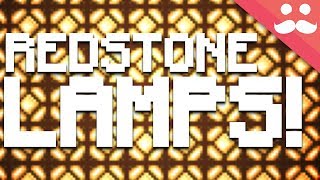 Experimenting with REDSTONE LAMPS in Minecraft 1.13!