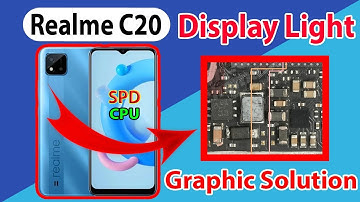 Realme C20 SPD CPU  display | light | no display graphics | hardware solutions ||👍😊😂🙌😍👌