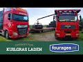 Grote Balen Kuilgras Laden met de Kraan  - Nijssen Fourages Vlog #13