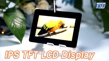 Touch Screen IPS TFT LCD Display 4.3 Inch 480 X 272 24 Bits RGB