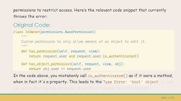 Resolving the Type Error: 