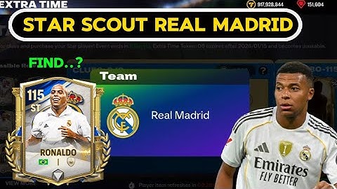 HOW TO GET WEEK 2 STAR SCOUT EXTRA TIME REAL MADRID PLAYER TOKENS 06 EVENT IN EA FC FIFA MOBILE 25