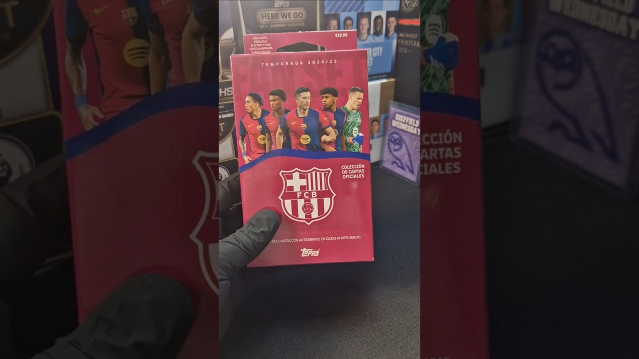 BOOM or BUST..? Barcelona Team Set 2025 Box Opening. Autograph Chasing!