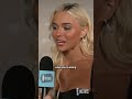 Livvy Dunne talks about acting skills at the Sports Illustrated Swimsuit 2026 Issue launch. 🤸‍♂️