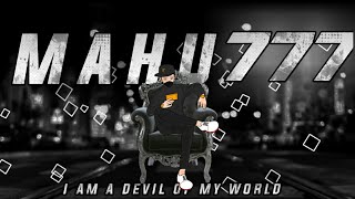 Free Fire 🔥 3D Video || MAHU 777 🖤 || 💻 IMS 333 ||