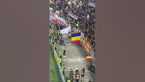 Romania vs Kosovo 2-0. Match interrupted. Nicolae Stanciu went to discuss with the Romanian Ultras