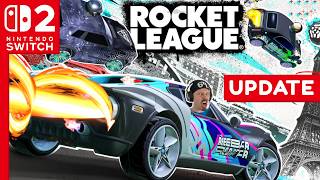 How good is Rocket League with the Nintendo Switch 2 update? Test with online gameplay.